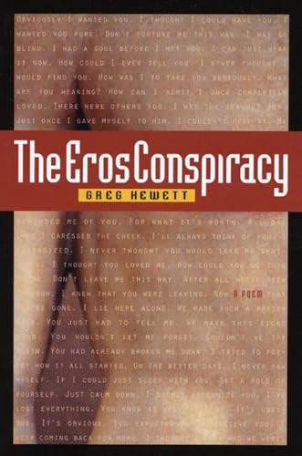 The Eros Conspiracy by Greg Hewett, 9781566891851