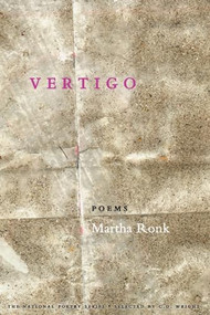Vertigo - 9781566892056 by Martha Ronk, 9781566892056