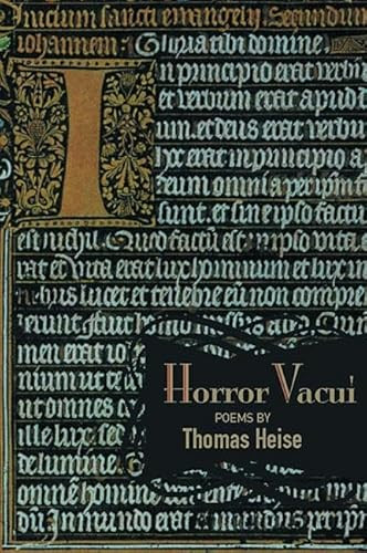 Horror Vacui (Poems) by Thomas Heise, 9781932511314