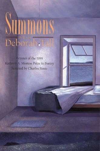 Summons (Poems) by Deborah Tall, 9781889330501