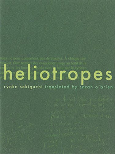 Heliotropes by Ryoko Sekiguchi, Sarah O'Brien, 9781934200209