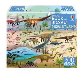 Usborne Book and Jigsaw Dinosaur Timeline by Rachel Firth, 9781805079231