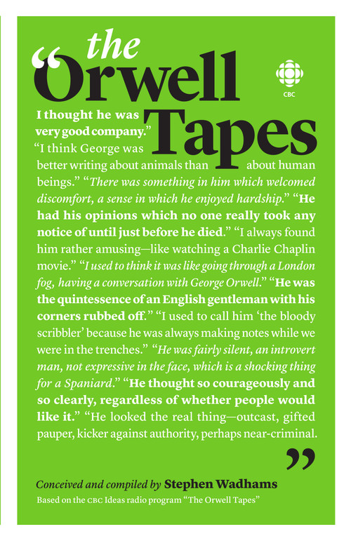 The Orwell Tapes by Stephen  Wadhams, Peter Davison, 9780995994638
