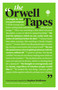 The Orwell Tapes by Stephen  Wadhams, Peter Davison, 9780995994638