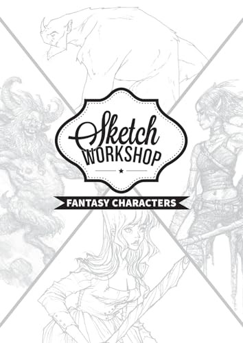 Sketch Workshop: Fantasy Characters by 3dtotal Publishing, 9781909414808
