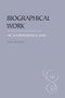 Biographical Work (The Anthroposophical Basis) by Gudrun Burkhard, Cristina D'Agostino, 9780863155987