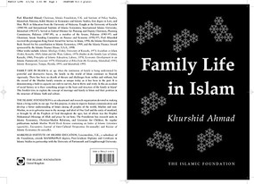 Family Life in Islam by K. Ahmad, 9780860370161