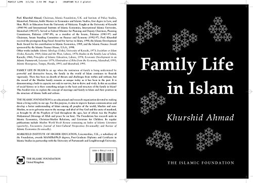 Family Life in Islam by K. Ahmad, 9780860370161