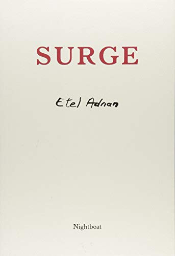 Surge - 9781937658854 by Etel Adnan, 9781937658854