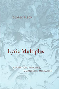 Lyric Multiples by George Albon, 9781937658922