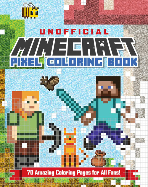 The Unofficial Minecraft Pixel Coloring Book 1 by Andrews McMeel Publishing, 9781524889777