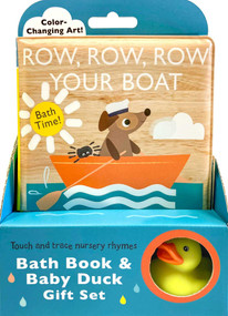 Touch and Trace Nursery Rhymes: Row, Row, Row Your Boat Bath Book & Baby Duck Gift Set by Editors of Silver Dolphin Books, Emily Bannister, 9781667206578