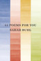 44 poems for you by Sarah Ruhl, 9781556595844