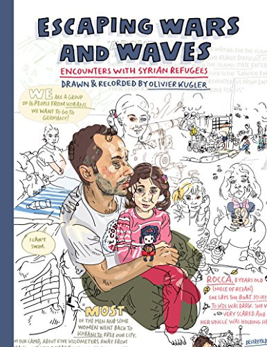 Escaping Wars and Waves (Encounters with Syrian refugees) by Olivier Kugler, 9781912408122