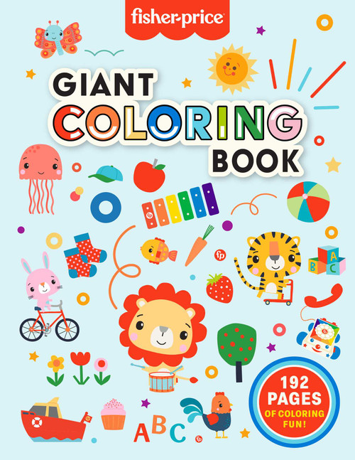 Fisher-Price: Giant Coloring Book by Mattel, Mattel, 9781683432067