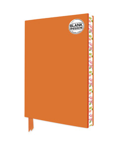 Orange Blank Artisan Notebook (Flame Tree Journals) by Flame Tree Studio, 9781804178294