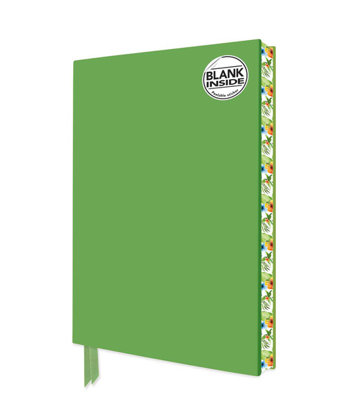 Spring Green Blank Artisan Notebook (Flame Tree Journals) by Flame Tree Studio, 9781804178300