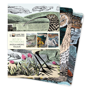 Angela Harding: Wildlife Set of 3 Standard Notebooks by Flame Tree Studio, 9781804178379