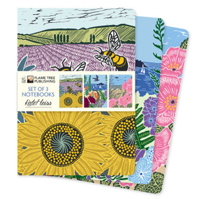 Kate Heiss Set of 3 Standard Notebooks by Flame Tree Studio, 9781804178409