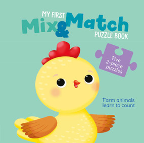 My First Mix & Match Puzzle Book Farm Animals Learn To Count by Little Genius Books, 9781960107183
