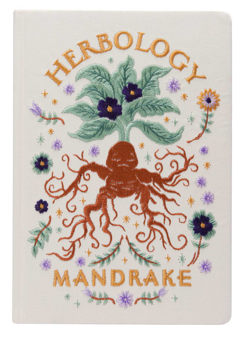 Harry Potter: Mandrake Embroidered Journal by Insights, 9798886635751