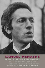 New & Selected Poems ([with DVD]) by Samuel Menashe, Pamela Robertson-Pearce, 9781852248406
