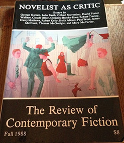 Review of Contemporary Fiction (VIII, #3: Novelist as Critic) by John O'Brien, 9781564781116
