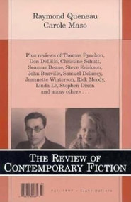 Raymond Queneau/Carole Maso, Vol. 17, No. 3 by John O'Brien, 9781564781772