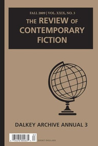 Review of Contemporary Fiction (Dalkey Archive Annual 3) by John O'Brien, 9781564785916