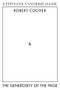 Robert Coover and the Generosity  of the Page by Stephane Vanderhaeghe, 9781564788078