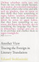 Another View (Tracing the Foreign in Literary Translation) by Eduard Stoklosinski, 9781628970609