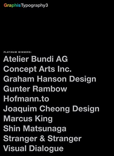 Graphis Typography 3 by B. Martin Pedersen, 9781932026979