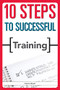 10 Steps to Successful Training by Elaine Biech, 9781562865412
