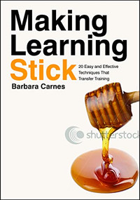 Making Learning Stick (20 Easy and Effective Techniques that Transfer Training) by Barbara Carnes, 9781562866792