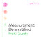 Measurement Demystified Field Guide by David Vance, Peggy Parskey, 9781952157684