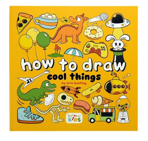 How to Draw Cool Things (by Erin Hunting) by Erin Hunting, 3dtotal Publishing, 9781912843756