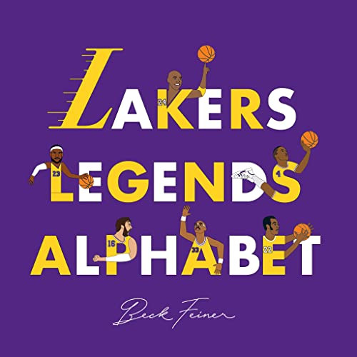 Lakers Legends Alphabet by Beck Feiner, Beck Feiner, Alphabet Legends, Alphabet Legends, 9780648962861