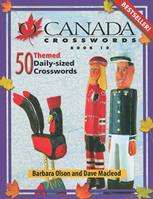 O Canada Crosswords Book 10 (50 Themed Daily-sized Crosswords) by Dave Macleod, Barbara Olson, 9780889712362