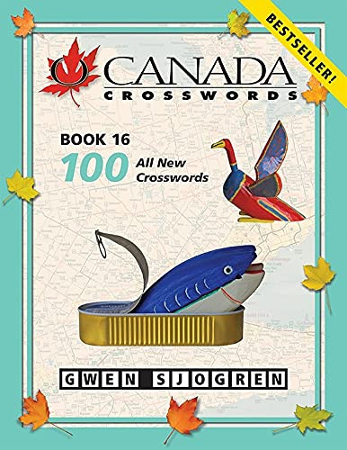 O Canada Crosswords Book 16 by Gwen Sjogren, 9780889713123