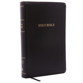KJV Holy Bible: Personal Size Giant Print with 43,000 Cross References, Black Leather-Look, Red Letter, Comfort Print: King James Version by Thomas Nelson, 9780785215462