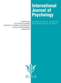 Behavior Analysis Around the World (A Special Issue of the International Journal of Psychology) by Claudia Dalbert, 9781841698205