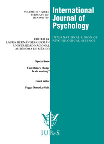 Can Literacy Change Brain Anatomy? (A Special Issue of the International Journal of Psychology) by Feggy Ostrosky-Solis, 9781841699684