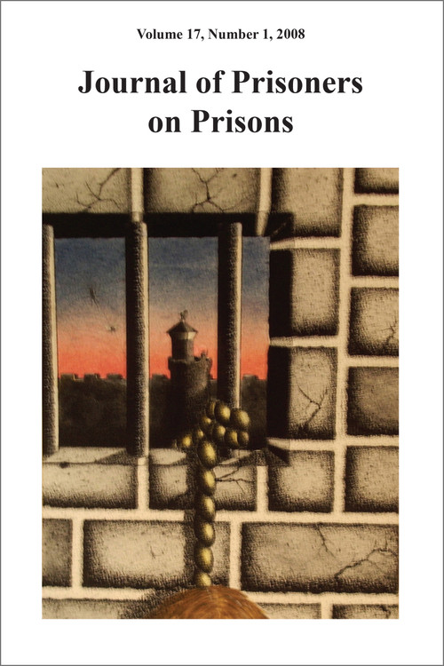 Journal of Prisoners on Prisons V17 #1 by Justin Piche, 9780776609331