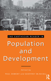 The Earthscan Reader in Population and Development - 9781853832758 by Paul Demeny, Geoffrey McNicoll, 9781853832758