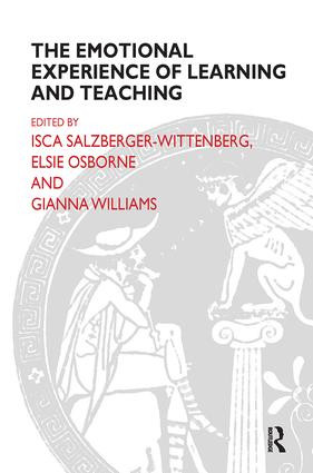 The Emotional Experience of Learning and Teaching by Elsie Osborne, Isca Salzberger-Wittenberg, Gianna Williams, 9781855752306