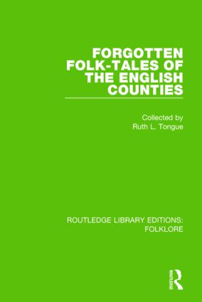 Forgotten Folk-tales of the English Counties Pbdirect by Ruth Tongue, 9781138845510