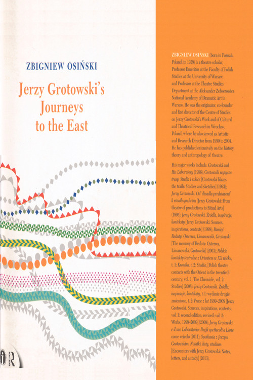 Jerzy Grotowski's Journeys to the East by Zbigniew Osinski, 9781138779914