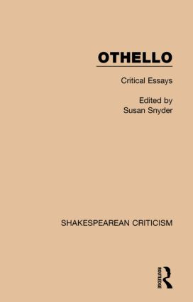Othello (Critical Essays) by Susan Snyder, 9781138854949