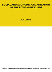 Social and Economic Organization of the Rowanduz Kurds - 9780367717094 by Edmund Leach, 9780367717094