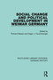Social Change and Political Development in Weimar Germany - 9780367229221 by Richard Bessel, Edgar J. Feuchtwanger, 9780367229221